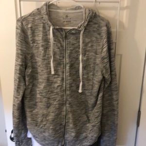 2 zip up hoodies